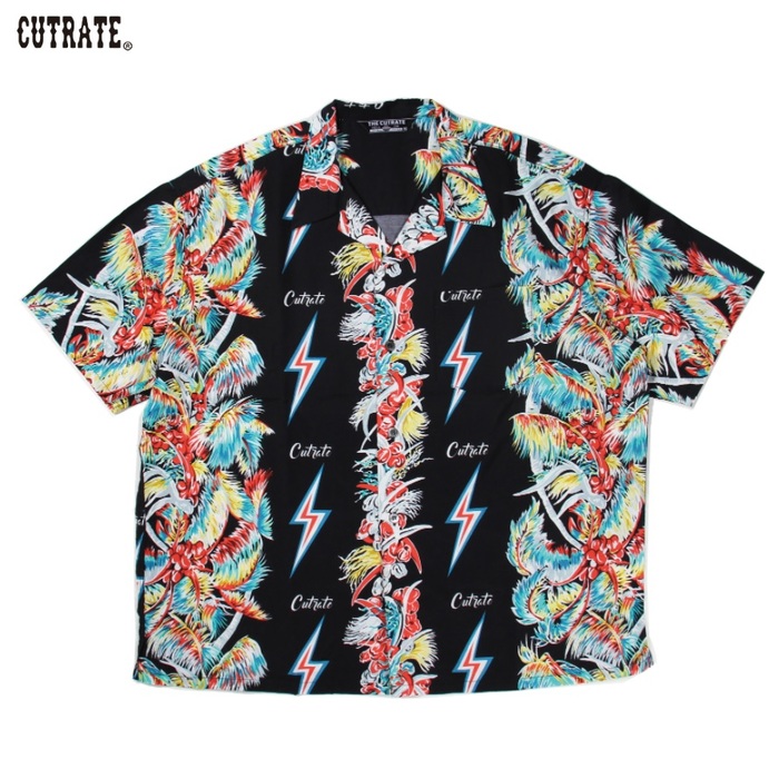 CUTRATE｜カットレイト｜NATIVE LIGHTNING BOLTS HAWAIIAN S/S SHIRTの ...