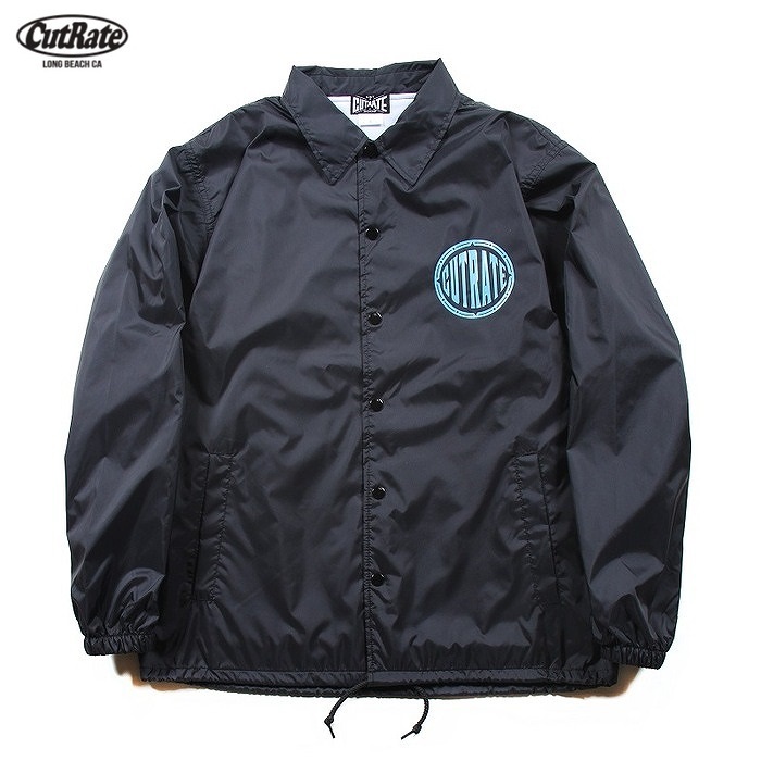 CUTRATE｜カットレイト｜CUTRATE BEACH CITY CA NYLON COACH JACKETの