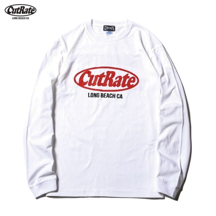 CUTRATE｜カットレイト｜CUTRATE LOGO L/S T SHIRTの通販   AMPERE