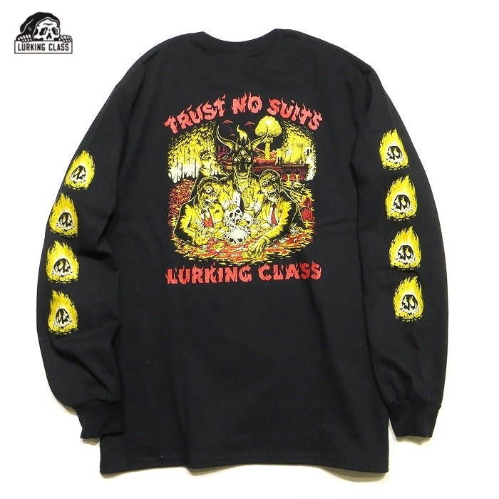 LURKING CLASS｜ラーキングクラス｜STIKKER COLLAB L/S TEEの
