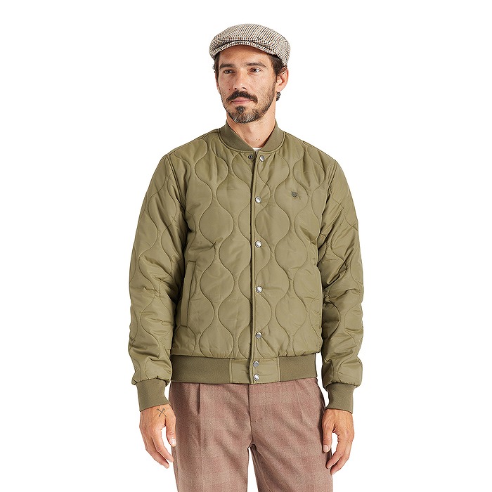 BRIXTON｜ブリクストン｜DILLINGER QUILTED BOMBER JKTの通販