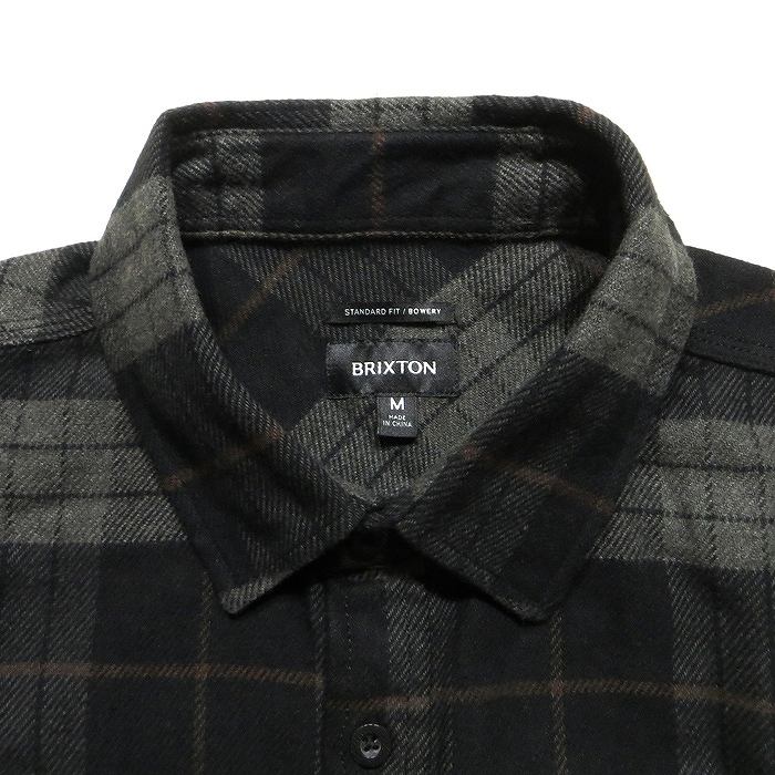 BRIXTON|ブリクストン|BOWERY L/S FLANNELの通販 - AMPERE