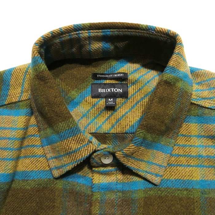 BRIXTON|ブリクストン|BOWERY L/S FLANNELの通販 - AMPERE