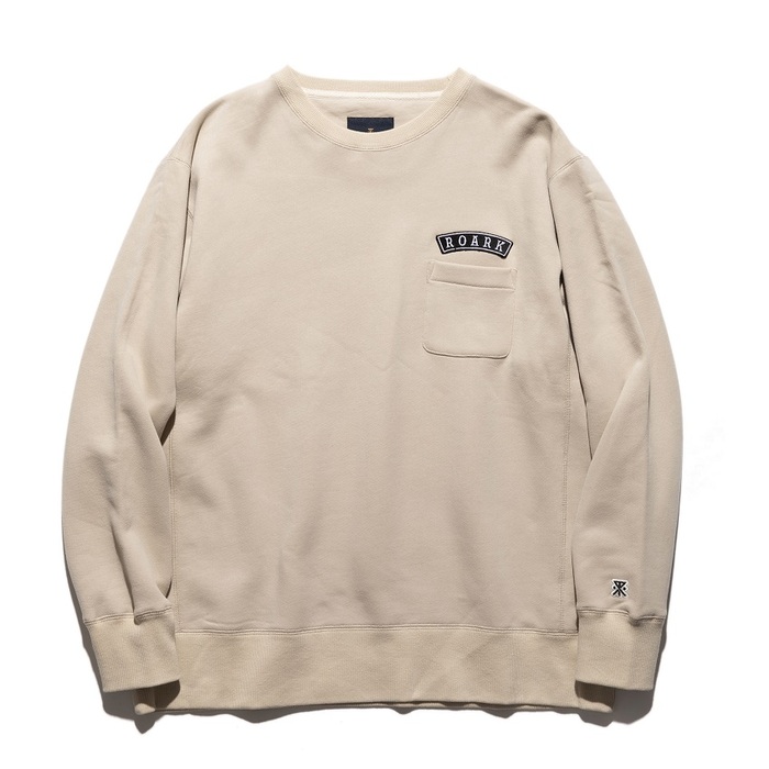 ROARK REVIVAL|ロアーク リバイバル|”MEDIEVAL” CREW POCKET SWEATの